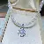 New Zircon Sunflower Universal Buckle Charm Detachable Natural Freshwater Pearl,tkmbeautysupply.com