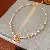 Zircon Pearl Entwined Eight-star Charm Necklace Retro Light Luxury High-end,tkmbeautysupply.com