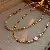 Baroque Freshwater Pearl Necklace Simple Temperament Colorful Beaded Clavicle Chain,tkmbeautysupply.com