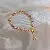 Baroque Freshwater Pearl Crystal Bracelet, Korean Niche Design Light Luxury,tkmbeautysupply.com