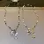 Real Gold Electroplating Temperament Diamond Cross Necklace European And American,tkmbeautysupply.com