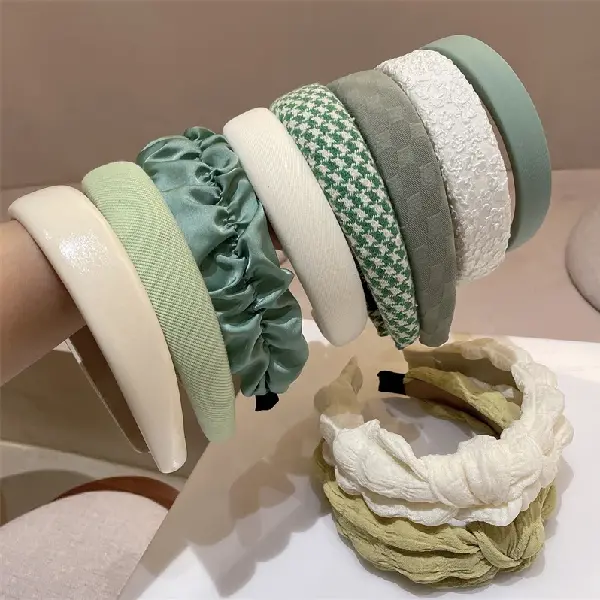 Small Fresh Fabric Striped Simple Hair Hoop Korean Versatile Sweet, TKMBeautySupply.com | Canada & USA and Europe Wide FREE shipping