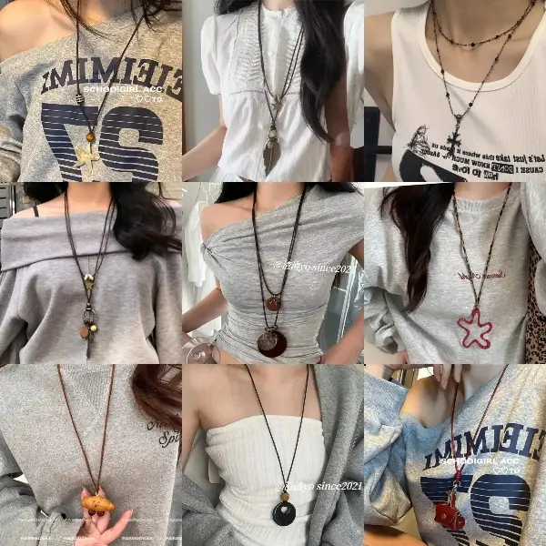 Retro Aged Starfish Metal Charm Necklace Bohemian Ethnic Halter Neck, TKMBeautySupply.com | Canada & USA and Europe Wide FREE shipping