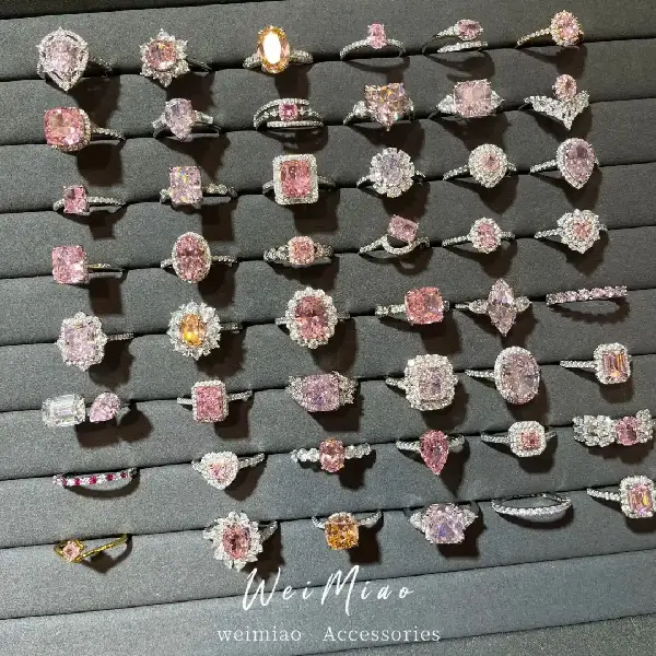 Zirconia Geometric Oval Open Ring Niche High-end Exquisite Temperamentable Versatile, TKMBeautySupply.com | Canada & USA and Europe Wide FREE shipping