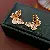 Second-hand Vintage Silver Needle Earrings, Real Gold Electroplated Zircon Oil,tkmbeautysupply.com