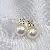 Classic Princess 925 Silver Needle Stud Earrings, Natural Freshwater Pearls,tkmbeautysupply.com