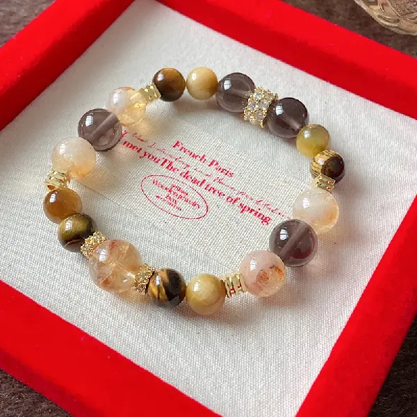20# bracelet-gold-coffee color,tkmbeautysupply.com