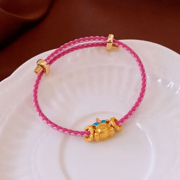 26# Bracelet-Pink-Clown,tkmbeautysupply.com