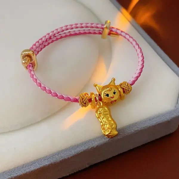 28# Bracelet-Pink-Peanut,tkmbeautysupply.com