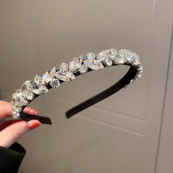 5# diamond leaf headband,tkmbeautysupply.com
