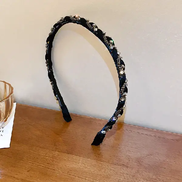 12# diamond wrapped headband,tkmbeautysupply.com