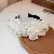 Small Fresh Fabric Striped Simple Hair Hoop Korean Versatile Sweet - 13# Mermaid Pearl Flower Mesh Hairband