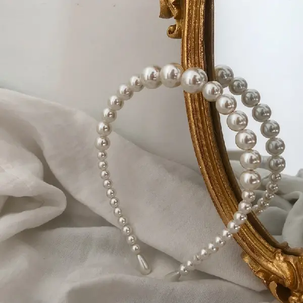 15# pearl hairband,tkmbeautysupply.com