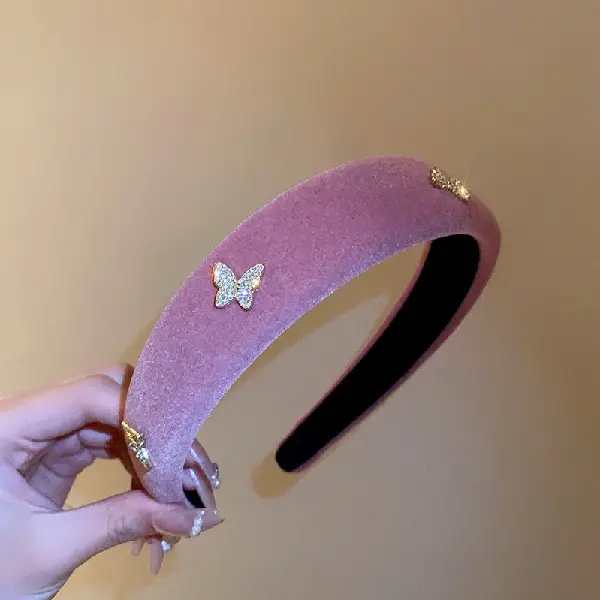 16# diamond butterfly headband,tkmbeautysupply.com
