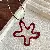 Retro Aged Starfish Metal Charm Necklace Bohemian Ethnic Halter Neck - 9-Spray-painted leather flower pendant necklace