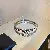 Real Gold Electroplated Zircon Letter Bracelet Cold Personality Ins Super - 1 bracelet-micro-set-silver.
