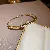 Real Gold Electroplated Zircon Letter Bracelet Cold Personality Ins Super - 11 bracelet-gold-stitching.
