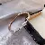 Real Gold Electroplated Zircon Letter Bracelet Cold Personality Ins Super - 20 bracelet-full diamond circle titanium steel.