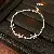 Zircon Flower Silver Series Bracelet Niche Light Luxury Design High-end - 42# Silver-Purple-Zircon Butterfly Square Bracelet