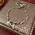 Zircon Flower Silver Series Bracelet Niche Light Luxury Design High-end - 59# Silver-Zircon Snowflake Cross Pearl Pendant Adjustable Bracelet
