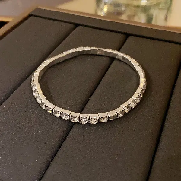 Diamond Elastic Claw Diamond Bracelet,tkmbeautysupply.com
