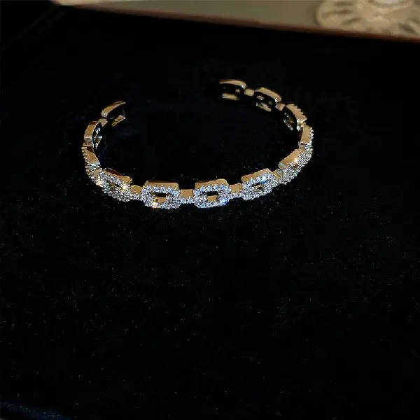 10 silver chain bracelet,tkmbeautysupply.com