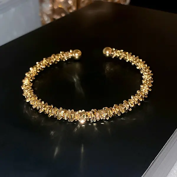 12 gold geometric bracelets,tkmbeautysupply.com