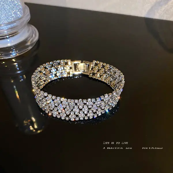 19 silver bracelet,tkmbeautysupply.com
