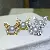 Wholesale Zhuji Pearl Earrings 8-9mm S925 Silver - 4061 gray (7.5-8MM)-silver