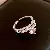 Zirconia Geometric Oval Open Ring Niche High-end Exquisite Temperamentable Versatile - 8# Ring-Zircon Square Round Double Layer Open Ring
