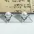 Wholesale Gold Plated Pearl Zircon Earrings for Women - 1376B white