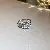 Zircon Love Double Layer Open Ringable Luxurious Niche Design Index - 18# open ring-silver heart.
