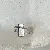 Zircon Love Double Layer Open Ringable Luxurious Niche Design Index - .30# open ring-silver rectangular double layer