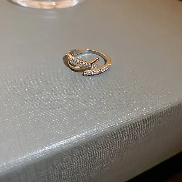 54# ring-silver cross.,tkmbeautysupply.com