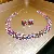 Diamond Square Earrings, Necklaces, Niche Light Luxury, High-end Clavicle Chains - 10# pink blue green (two-piece set)