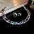 Diamond Square Earrings, Necklaces, Niche Light Luxury, High-end Clavicle Chains - 22# silver color (two-piece set)