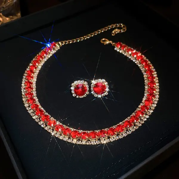 24#gold red (two-piece set),tkmbeautysupply.com