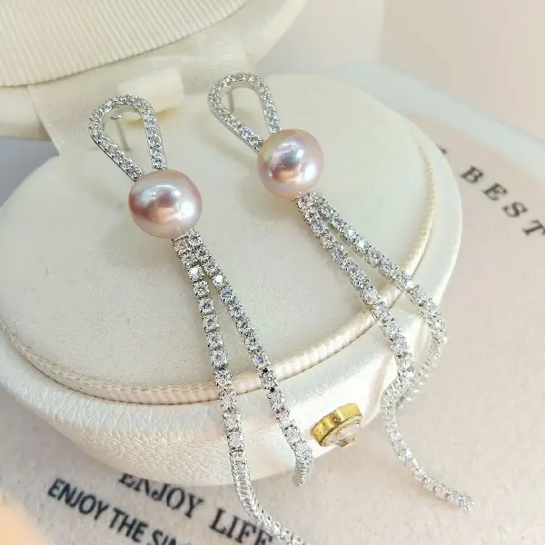Silver Purple Pearl (8cm),tkmbeautysupply.com