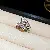Cold, Personalized Temperament, Zircon, Snake-shaped Flower, Hollow Open Ring, Niche - 7# ring - multi-layered zircon snake open ring
