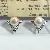 Wholesale Gold Plated Pearl Zircon Earrings for Women - 1376B Pink