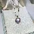 Wholesale 18K Gold Filled Pearl Necklace French Retro - 3084 purple button chain-pullable clavicle chain