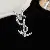European And American Palace Medieval Vintage Retro Temperament Matte Metal - 73# Brooch-Diamond VSL