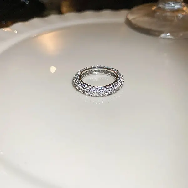 17# zircon ring-silver,tkmbeautysupply.com