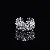 Medieval Vintage Retro Ring Light Luxury Index Finger Open Versatile - 24#Flower Open Ring-Silver