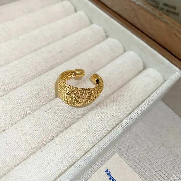 33# multi-layered open ring-gold,tkmbeautysupply.com