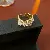 Medieval Vintage Retro Ring Light Luxury Index Finger Open Versatile - 36# Pearl Open Ring-Gold-White