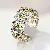 Medieval Vintage Retro Ring Light Luxury Index Finger Open Versatile - 38# Four-Pointed Star Open Ring-Green
