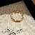 Medieval Vintage Retro Ring Light Luxury Index Finger Open Versatile - 39# Bamboo Open Ring-Gold