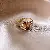 Medieval Vintage Retro Ring Light Luxury Index Finger Open Versatile - 47#Tiger Eye Stone Open Ring-Gold