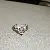 Gold-Plated Pearl Open Ring with Diamond Accents - 30. Ring-Zircon Love Powder